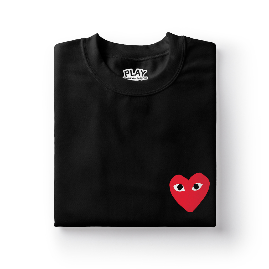 Camiseta comme de garcons hot sale