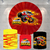 Kit Painel + Trio de Cilindros Sublimados Hot Wheels Truck KIT1041