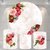 Kit Painel + Trio de Cilindros Sublimados Floral KIT055