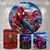 Kit Painel + Trio de Cilindros Sublimados Homem Aranha KIT701