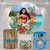 Kit Painel + Trio de Cilindros Sublimados Moana KIT692