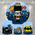 Kit Painel + Trio de Cilindros Sublimados Batman KIT929