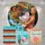 Kit Painel + Trio de Cilindros Sublimados Moana KIT693