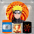 Kit Painel + Trio de Cilindros Sublimados Naruto KIT710