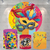 Kit Painel + Trio de Cilindros Sublimados Carnaval KIT733