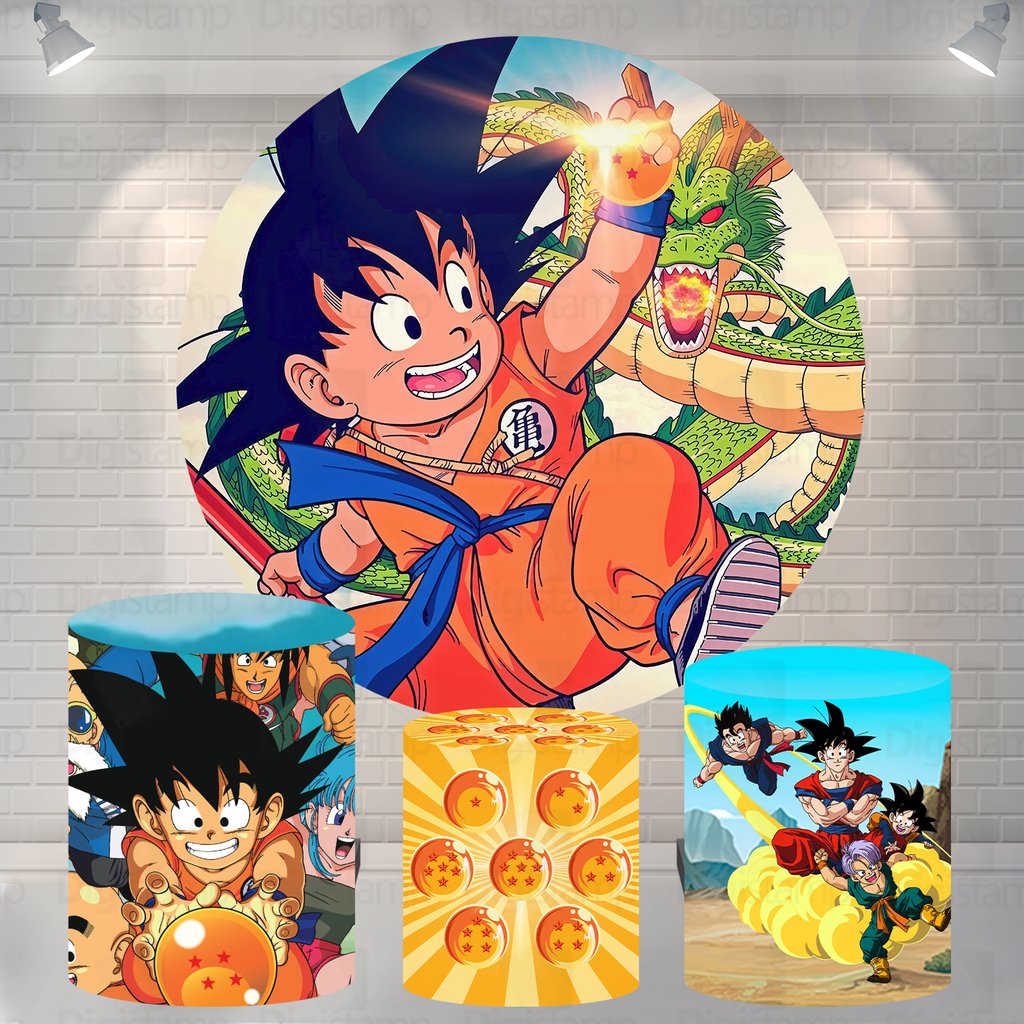 Kit Digital Dragon Ball Z 01 Png - Festas Infantil