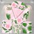 Kit Painel + Trio de Cilindros Sublimados Floral Tropical KIT179