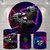 Kit Painel + Trio de Cilindros Sublimados Video Game KIT194