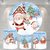 Kit Painel + Trio de Cilindros Sublimados Natal KIT199