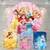 Kit Painel + Trio de Cilindros Sublimados Princesas KIT610