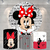 Kit Painel + Trio de Cilindros Sublimados Minnie - Digistamp Paineis - Painéis Sublimados e Fundos Fotográficos Personalizados para Festas