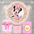 Kit Painel + Trio de Cilindros MINNIE (PRONTA ENTREGA) - comprar online