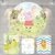 Kit Painel + Trio de Cilindros Sublimados Peppa Pig KIT236