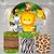 Kit Painel + Trio de Cilindros Sublimados Safari KIT244