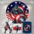 Kit Painel + Trio de Cilindros Sublimados Capitão America KIT251