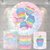 Kit Painel + Trio de Cilindros Sublimados Pop It Candy Color KIT276