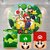 Kit Painel + Trio de Cilindros Sublimados Super Mario KIT313