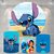 Kit Painel + Trio de Cilindros Sublimados Lilo Stitch KIT374