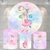 Kit Painel + Trio de Cilindros Sublimados Bailarina KIT414