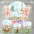 Kit Painel + Trio de Cilindros Sublimados Jardim KIT429