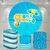 Kit Painel + Trio de Cilindros Sublimados Pool Party KIT466