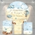 Kit Painel + Trio de Cilindros Sublimados Chá de Bebe Menino KIT482