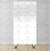 Painel Lateral Veste-Facil Glitter Branco Prata PL016