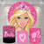 Kit Painel + Trio de Cilindros Sublimados Barbie KIT549