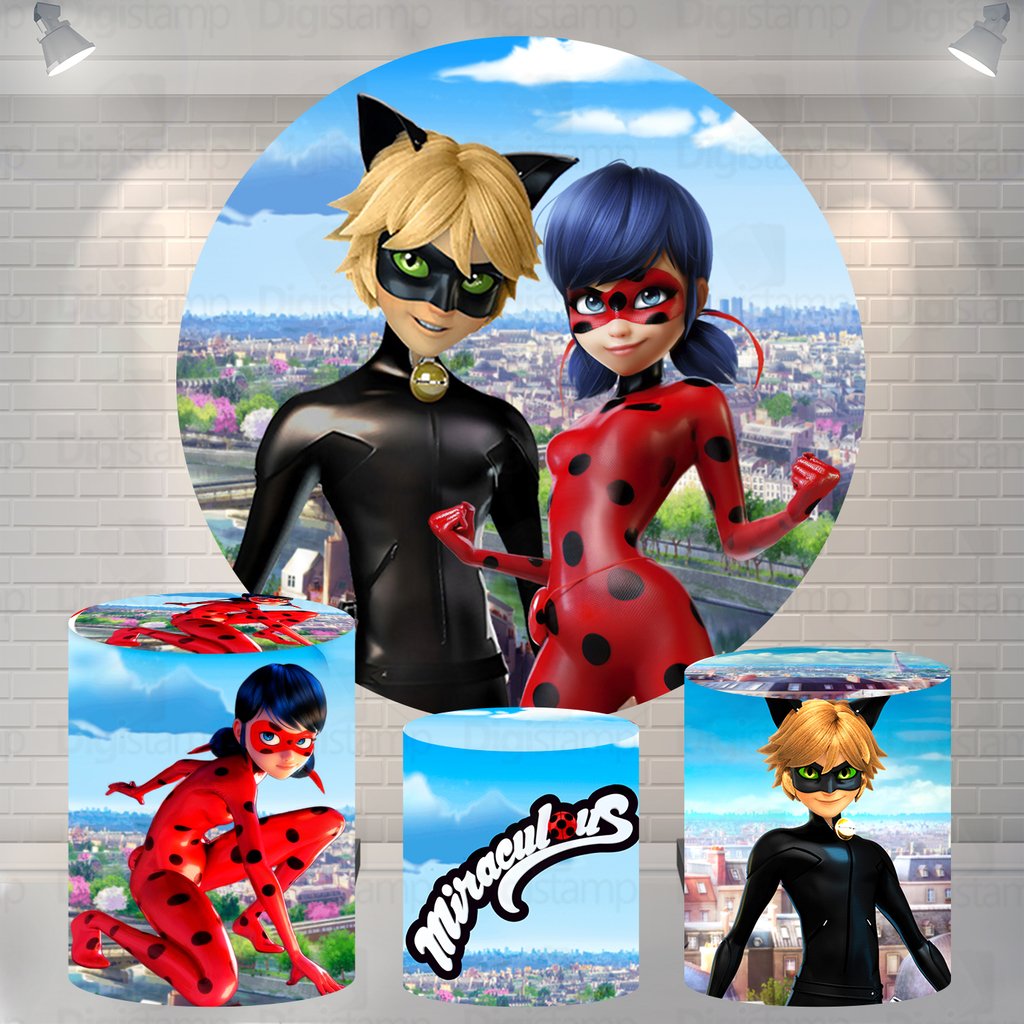 Kit Festa Miraculous Ladybug - Grátis