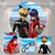 Kit Painel + Trio de Cilindros Sublimados LadyBug Miraculous KIT164