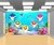 Painel Sublimado 3D Retangular Baby Shark PN009