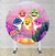 Painel Redondo Sublimado Baby Shark Rosa PNR1040