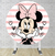 Imagem do Painel Redondo Sublimado Minnie