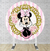 Painel Redondo Sublimado Minnie