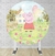 Painel Redondo Sublimado Peppa Pig PNR1085