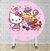 Painel Redondo Sublimado Hello Kitty PNR797