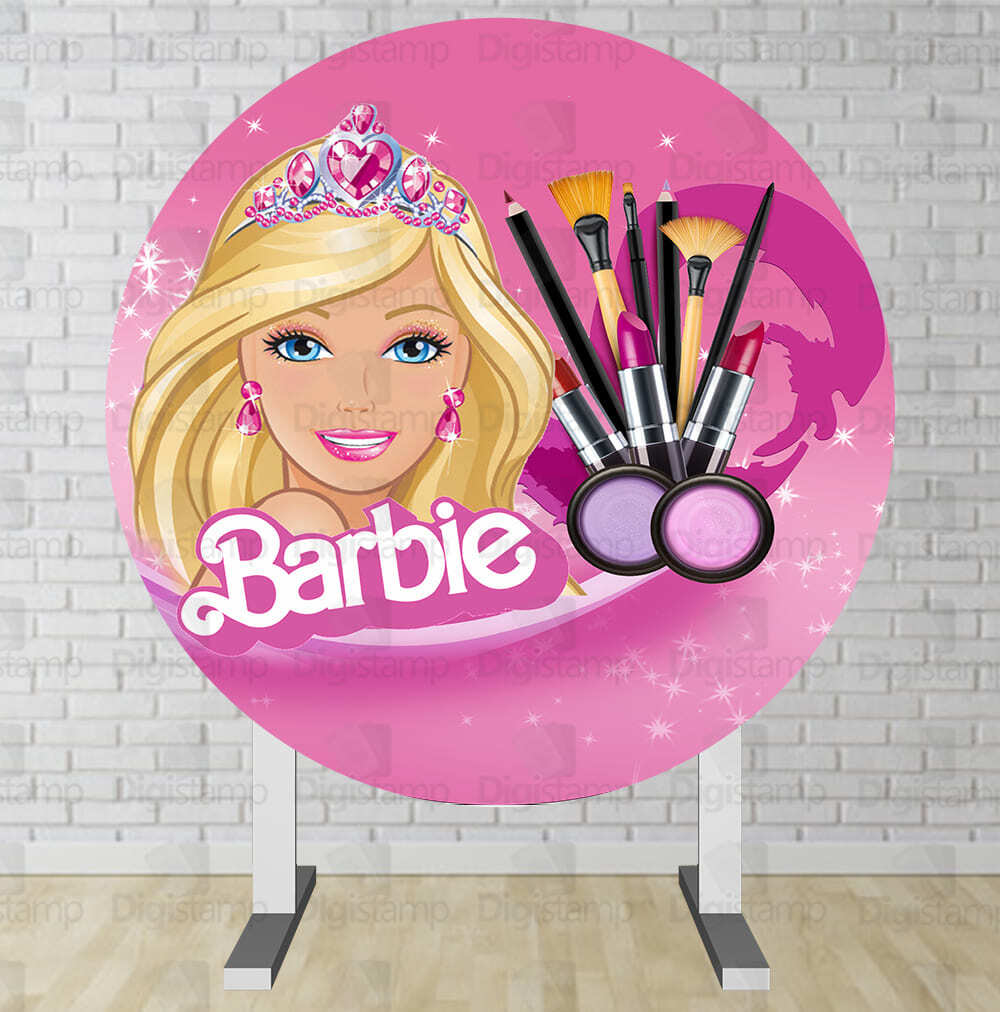 Painel lindo de Festa com Tema Barbie – O Mundo da Nuvem