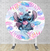 Painel Redondo Sublimado Lilo Stitch PNR1340