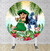 Painel Redondo Sublimado Lilo Stitch PNR1341