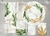 Kit Painel + Trio de Cilindros + Painel Lateral Sublimados Floral SKIT049