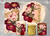 Kit Painel + Trio de Cilindros + Painel Lateral Sublimados Floral SKIT057