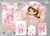 Kit Painel + Trio de Cilindros + 1 Painel LateraL Sublimados Bailarina SKIT112