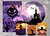 Kit Painel + Trio de Cilindros + Painel Lateral Sublimados Halloween SKIT079