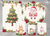 Kit Painel + Trio de Cilindros + Painel Lateral Sublimados Natal SKIT085