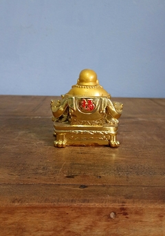 Buda Dourado da Fortuna em Resina Dourado - comprar online