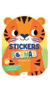 Stickers formas: Hola, pequeño tigre
