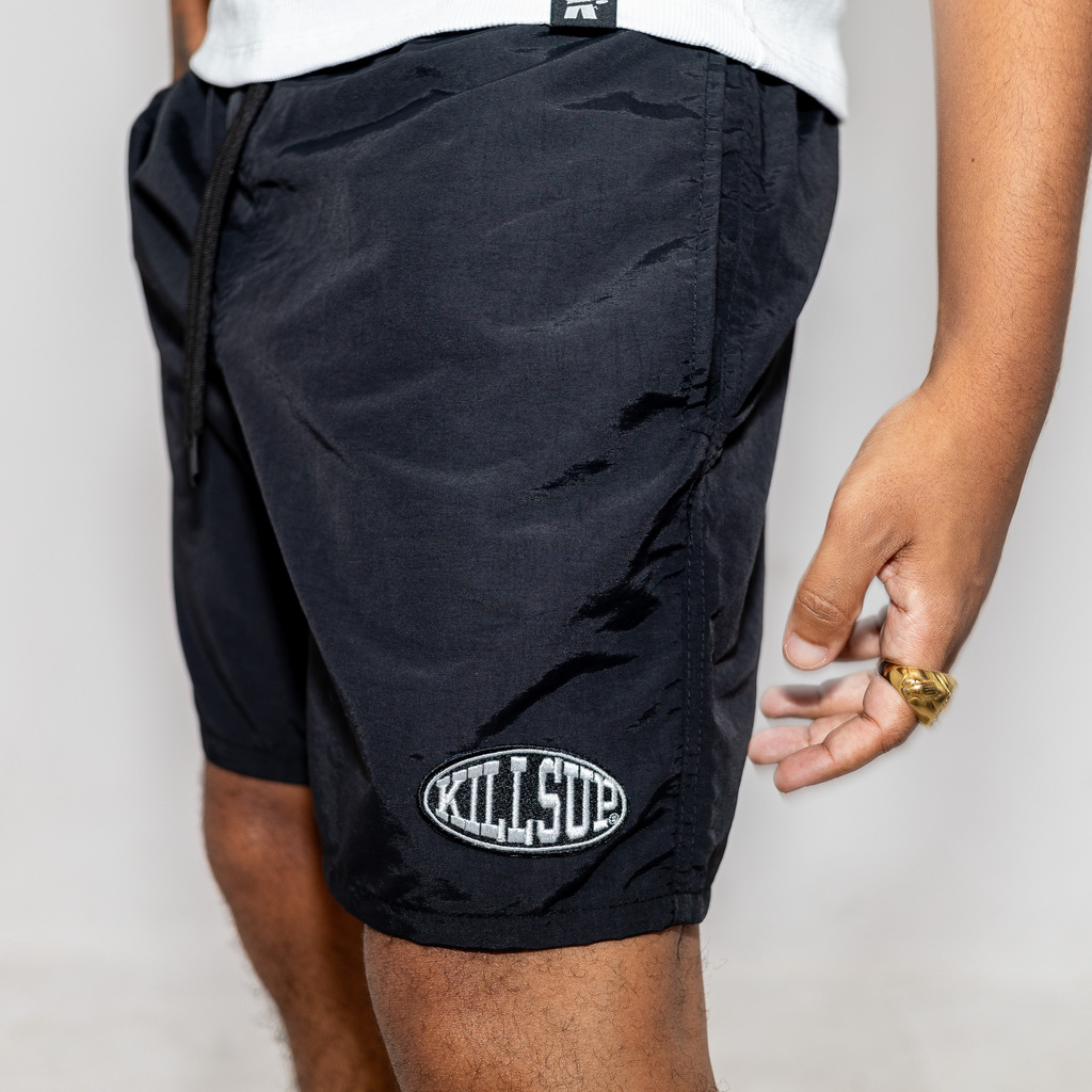 Shorts Tactel Curto Athl Victory Preto