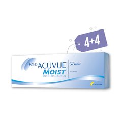PROMO 4+4 1-Day Acuvue Moist 30 Pack