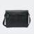 Bolsa carteiro de couro masculina para notebook Pelli Brasil - preto - costas