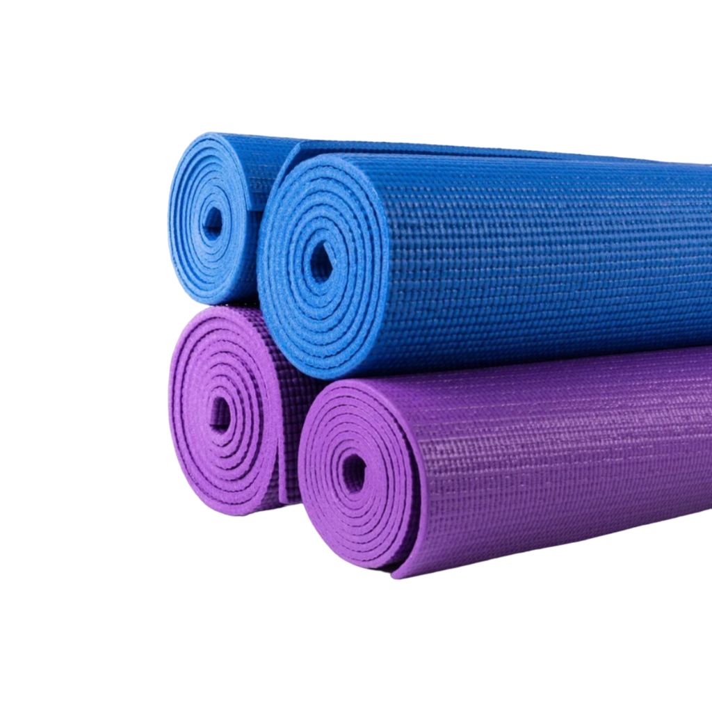  HW Esterilla de yoga plegable de 0.069 pulgadas (0.059 in) para  deportes de viaje, para todo tipo de yoga, pilates y ejercicios de suelo  (1830 610 0.059 in de grosor), azul 